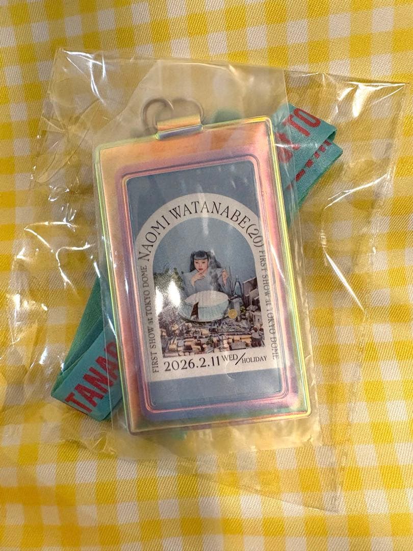 【バラ売り可】渡辺直美　東京ドーム　VIP うにょ席　限定グッズ 3点