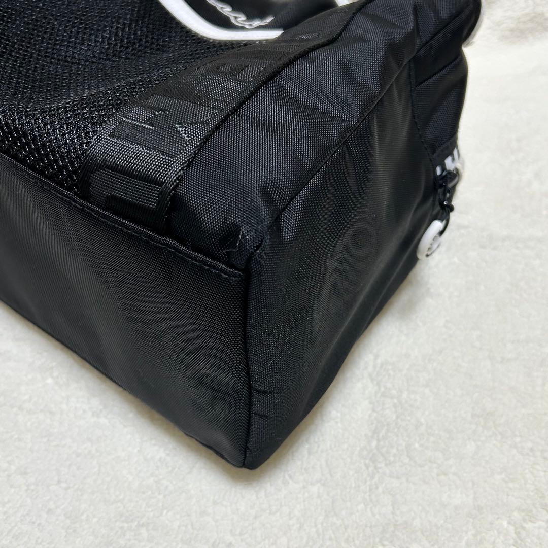 muta パーテーショントートバッグ　黒　ブラック　ゴルフ　保冷保温