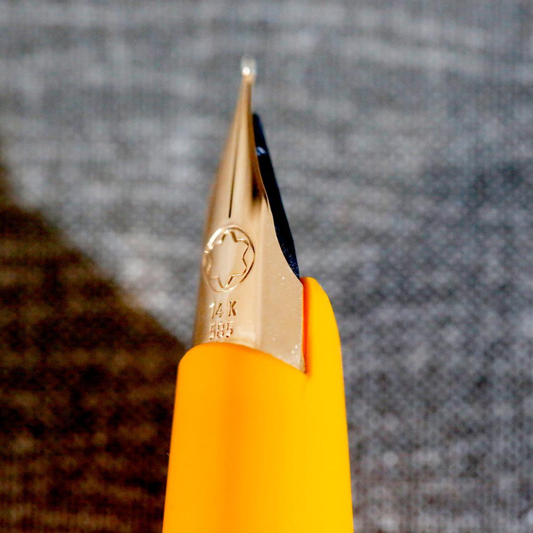 【送料込み】モンブラン 万年筆 ジェネレーション イエロー オレンジ