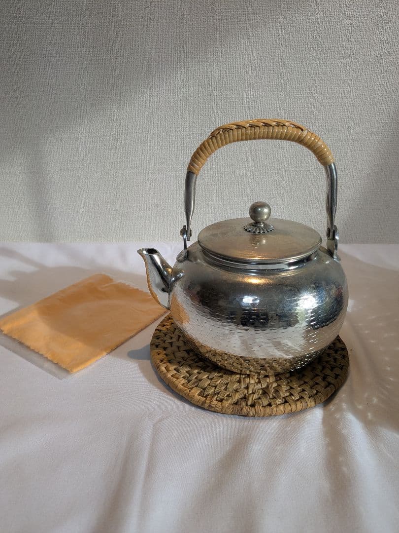 銀瓶 抹茶碗 平茶碗 建水 棗 茶筅 茶匙 山道盆 茶道具 お稽古 セット