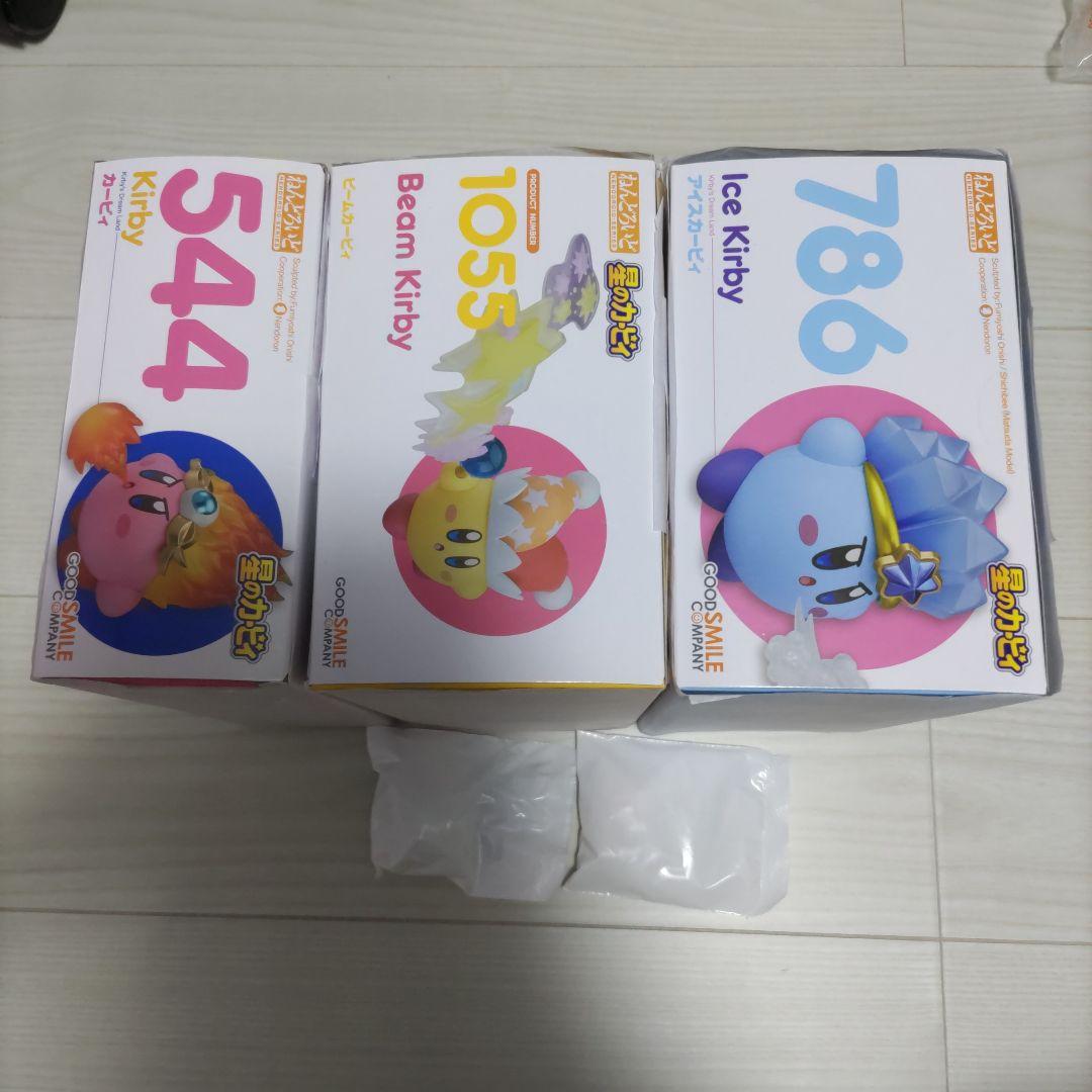 ねんどろいど　カービィ　アイスカービィ　ビームカービィ　特典付き