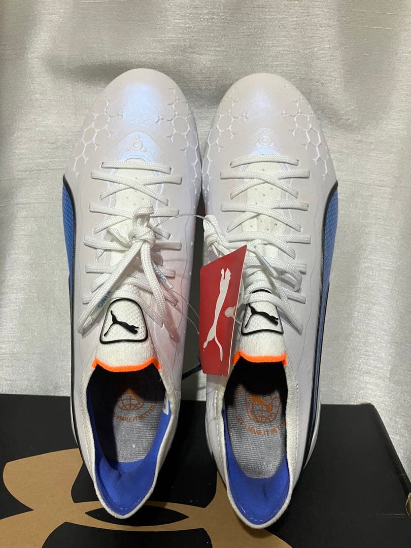 プーマ キング サッカー スパイク アルティメット MxSG ホワイト 27.5