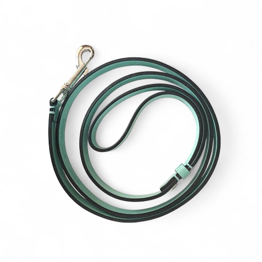 【特価❤︎美品】ティファニー　レザー リード ペットリーシュ ドッグ 犬