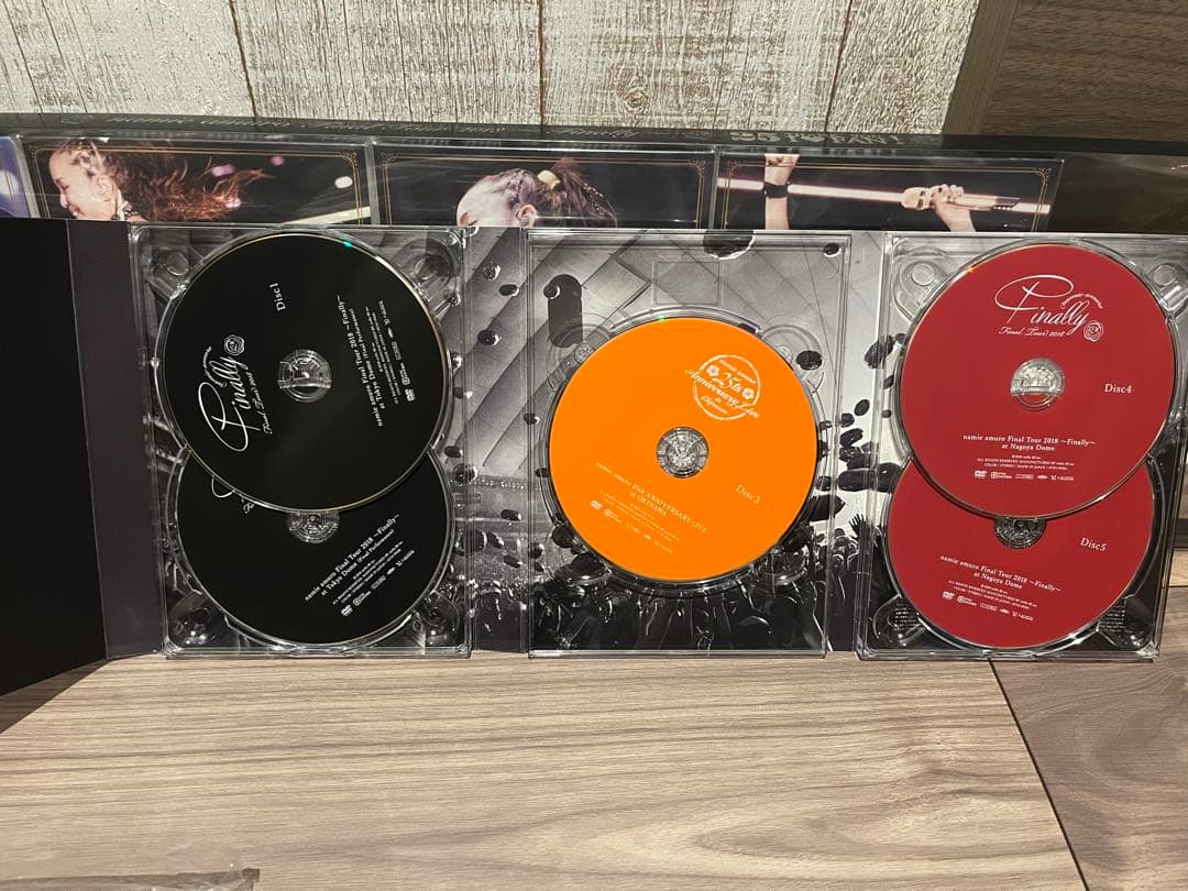 安室奈美恵/Finally/DVD/5形態/FC限定/スペシャルケース付