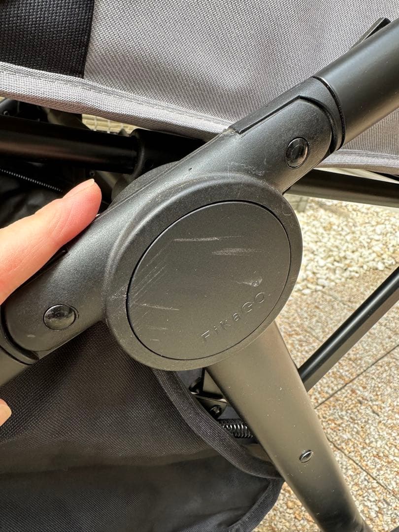 フィカゴー　アジャイル2 ペットカート グレー