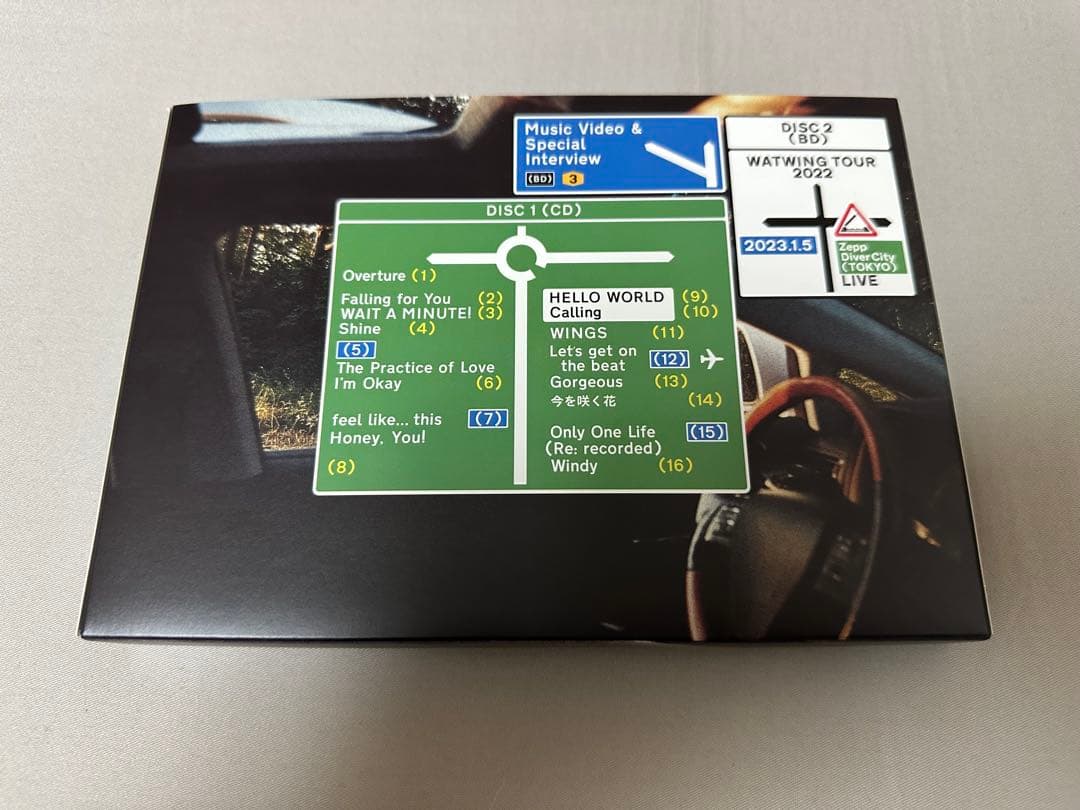 WATWING Where 完全生産限定 W 盤 CD Blu-ray