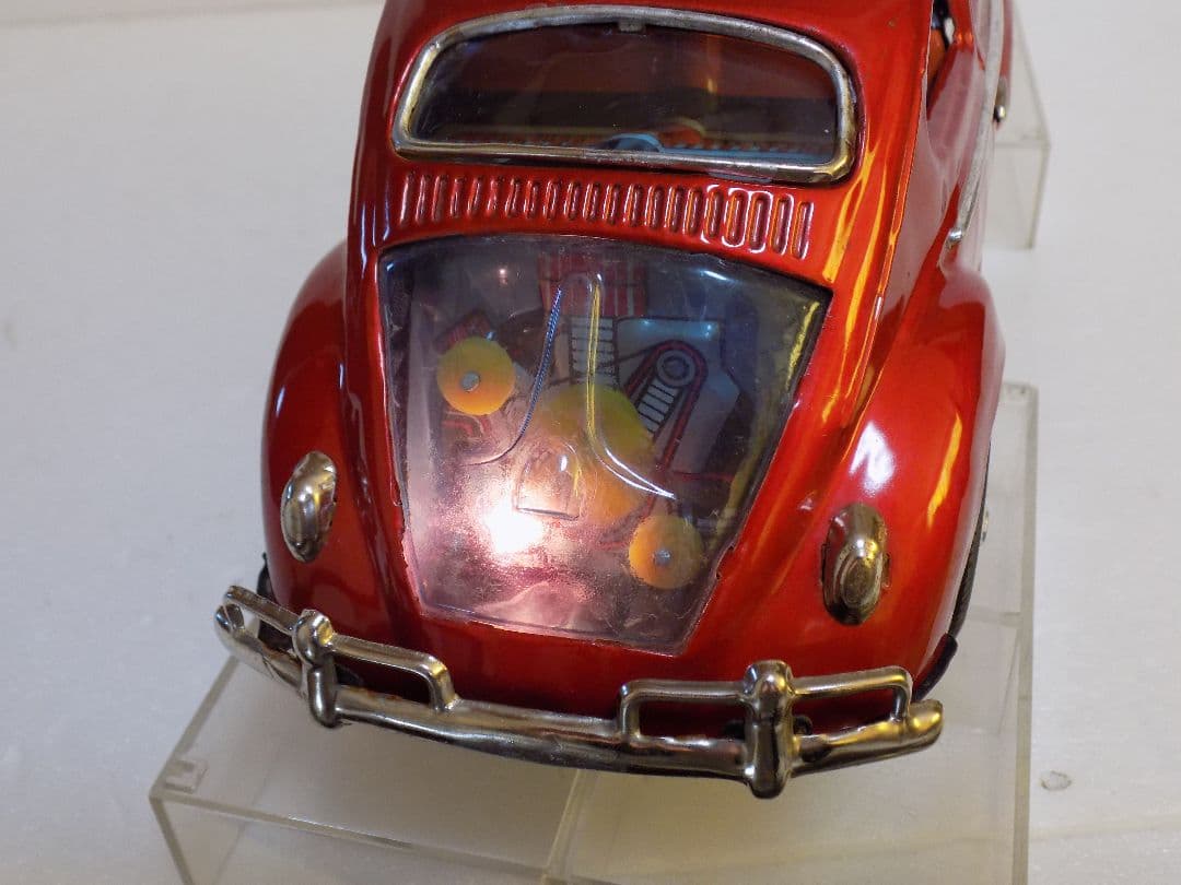 バンダイ？ブリキ　電動【フォルクスワーゲン】動作品