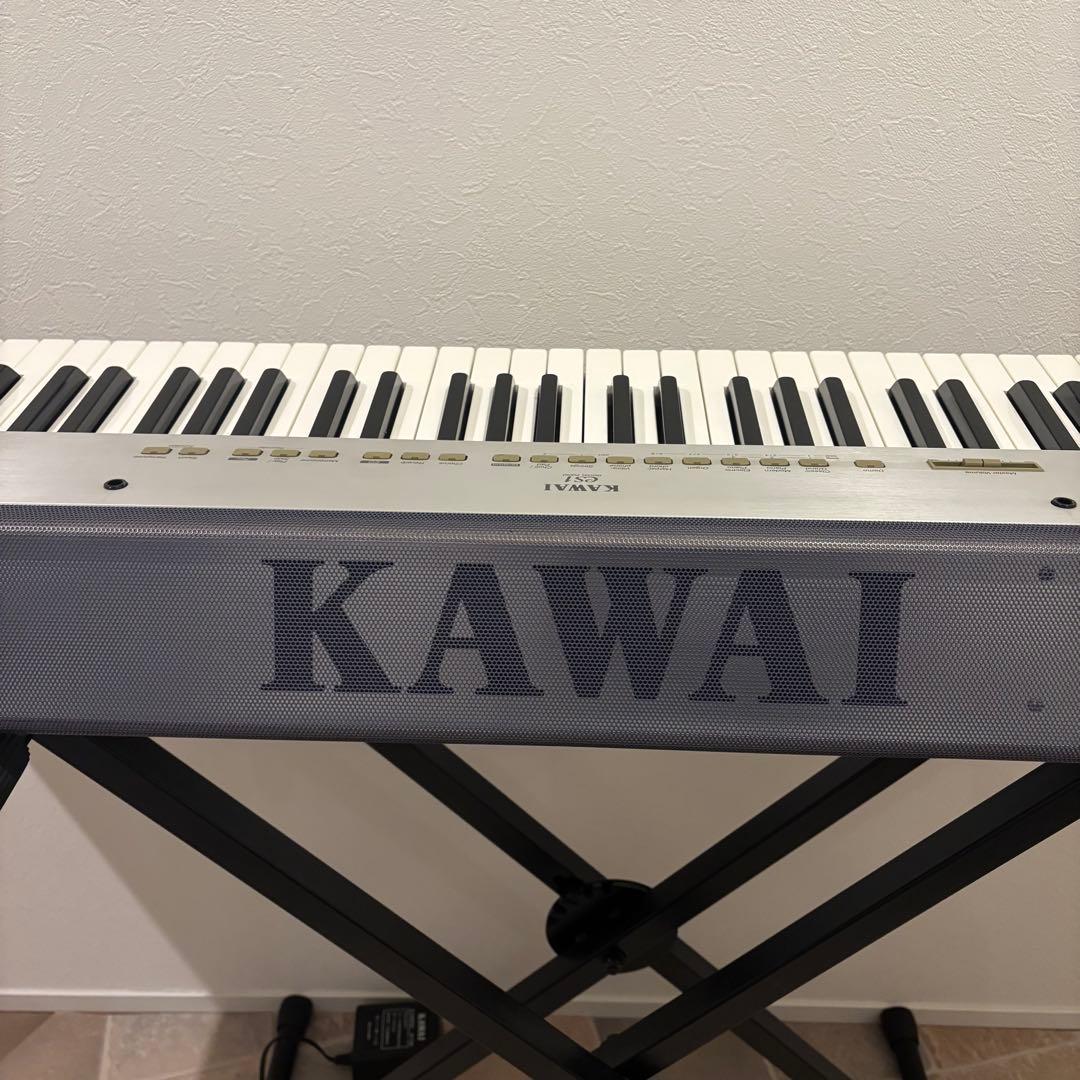 【美品】KAWAI es1 カワイ 電子ピアノ 折りたたみスタンド椅子付