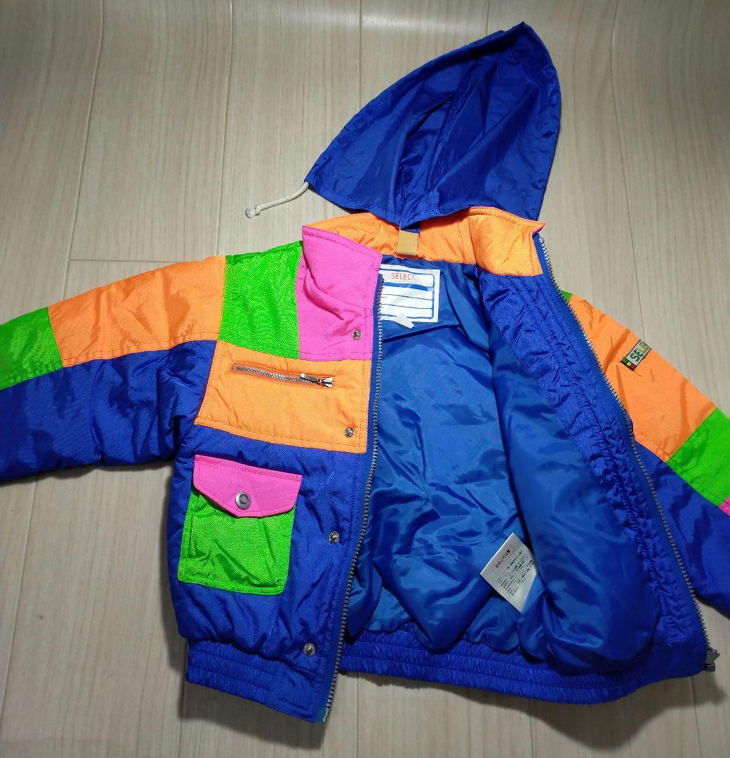 新品タグ付き　Mizuno SELECT セレクト　スキーウェア　120 ブルー