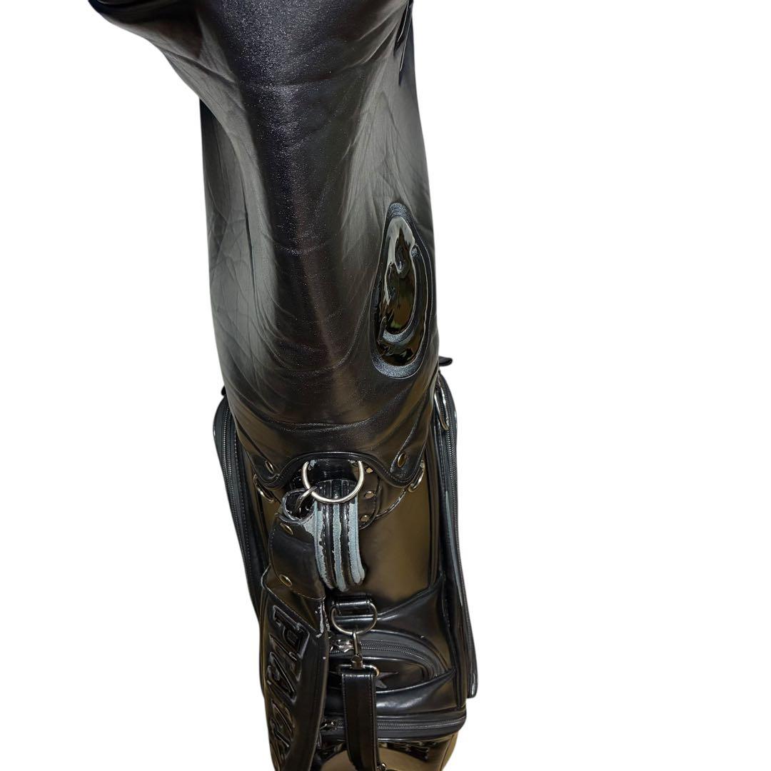 希少✨パーリーゲイツ BLACK/GOLD キャディバッグ 46インチ 6分割