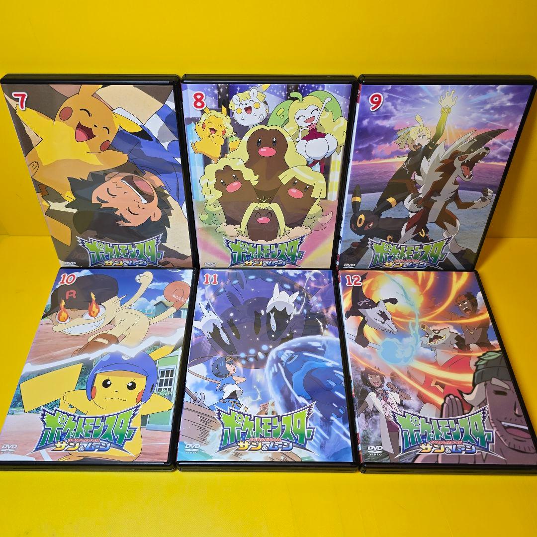 新品ケース交換済み　ポケットモンスター　サン&ムーン　DVD 全49巻セット
