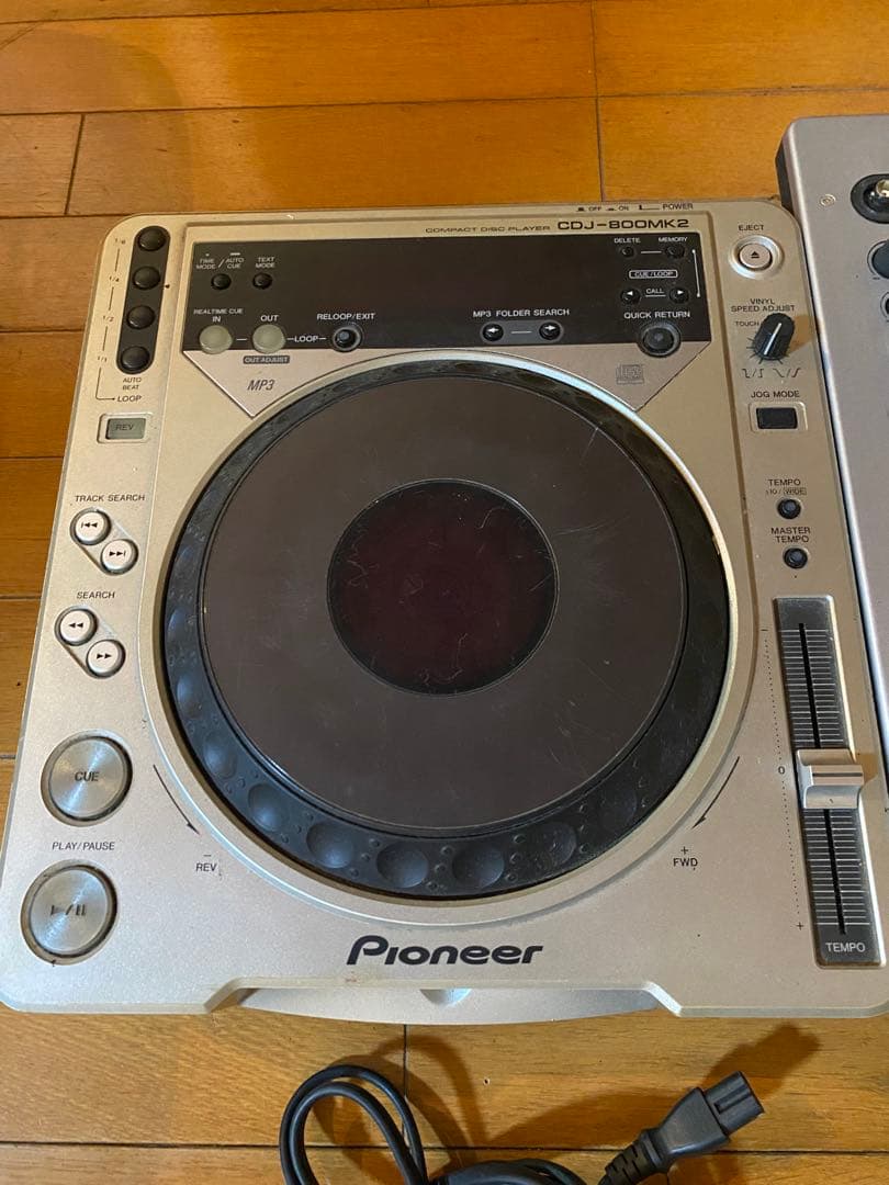 DJ機材 Pioneer cdj 800mk2 x2