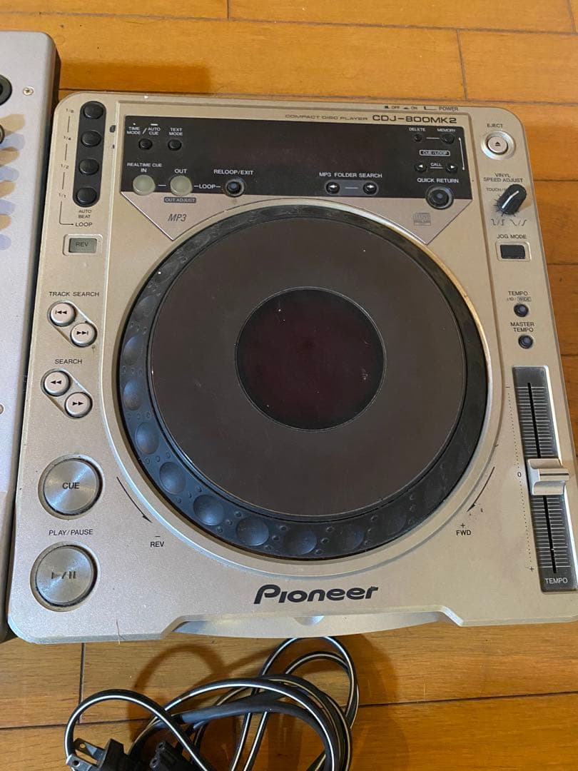 DJ機材 Pioneer cdj 800mk2 x2