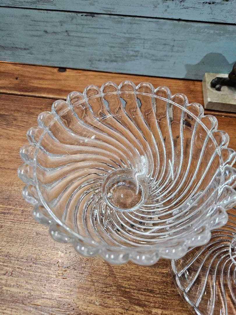 美品☆オールドバカラ BACCARAT バンブー ボンボニエール 蓋付き ポット