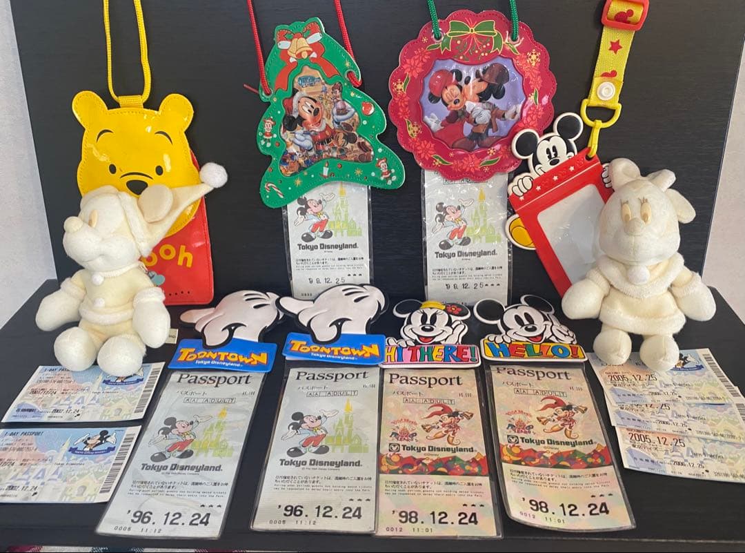 東京ディズニーランド 旧パスポート 当時物まとめ売り