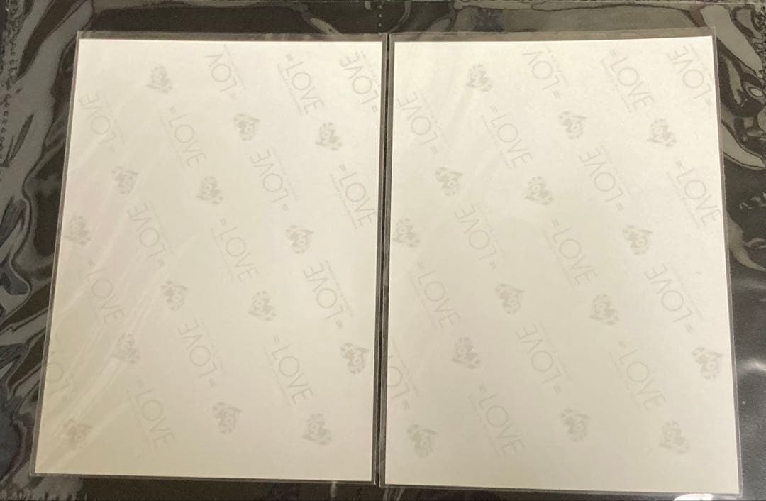 【※最終値下げ】=LOVE 大場花菜 直筆生写真 ラストノート