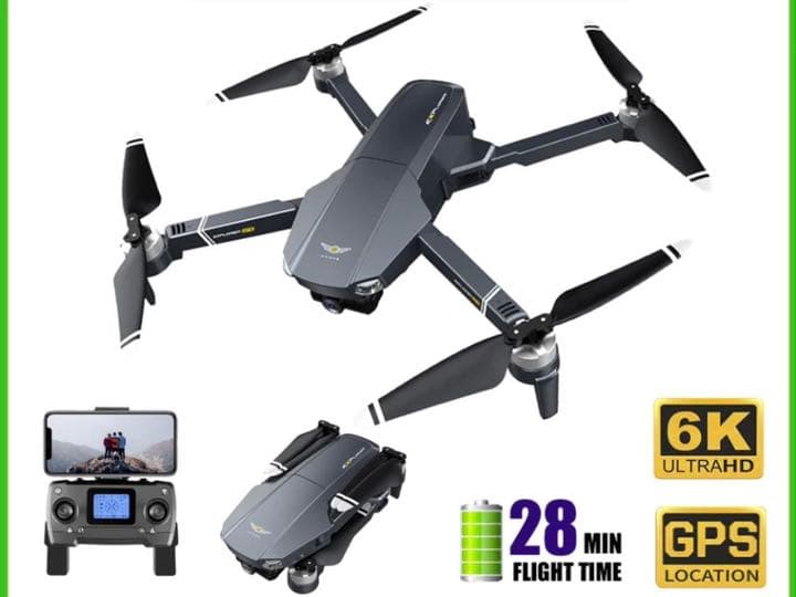 ドローン　6K 高画質カメラ　3方向カメラ対応