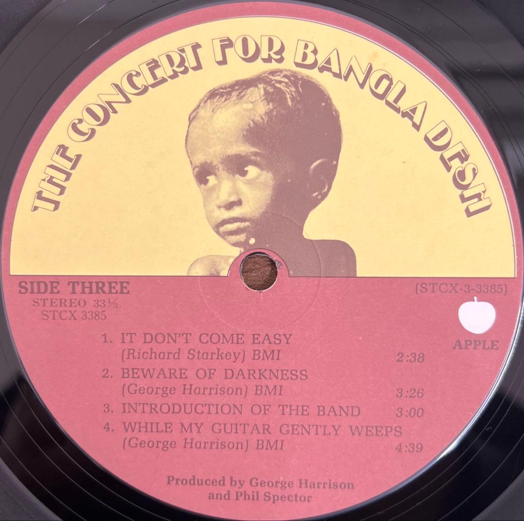 【3LP/帯付】The Concert For Bangla Desh