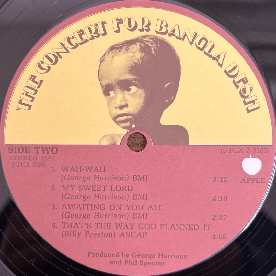 【3LP/帯付】The Concert For Bangla Desh