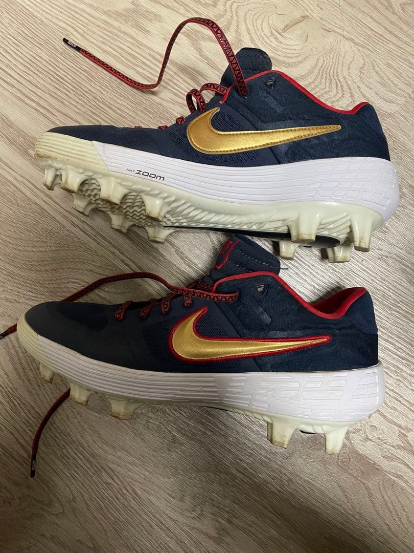 Nike 野球スパイクシューズ オーダー ネイビー/レッド／ホワイト 27㎝