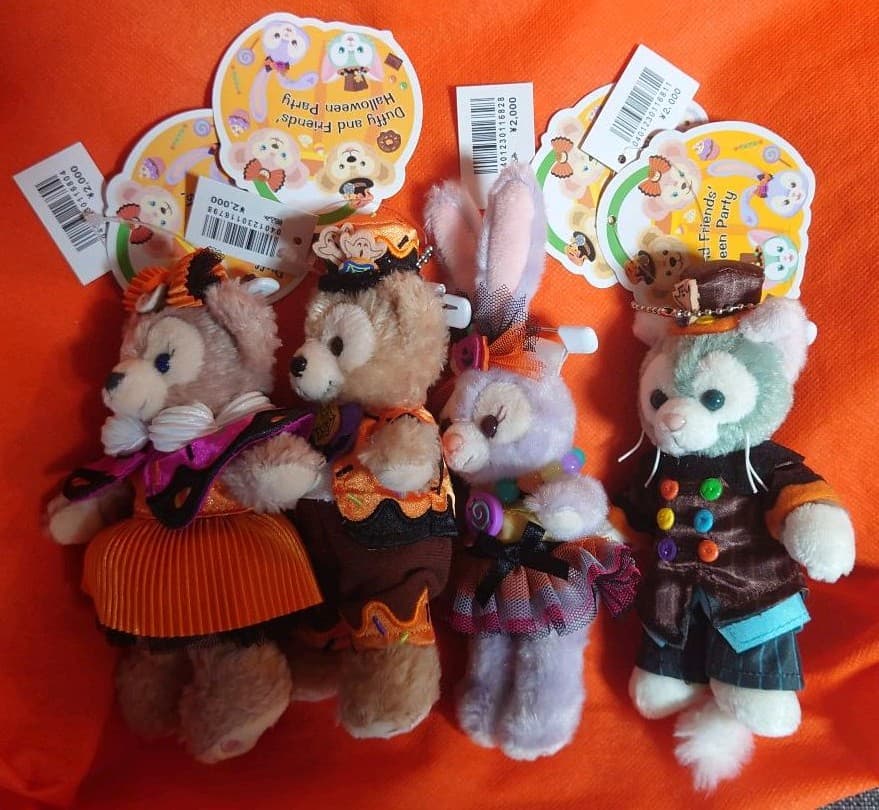 ダッフィー　＆フレンズ　ハロウィン ぬいぐるみバッジ　ステラルー　顔厳選