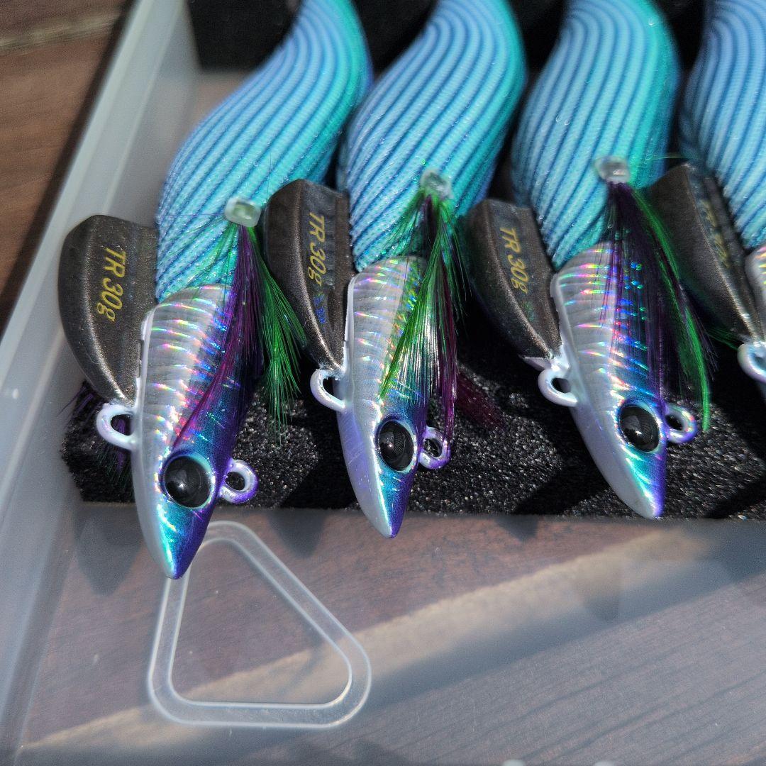 ダートマックス　TR tr パープル　ボーダー　グリーン　１０個 最後の出品