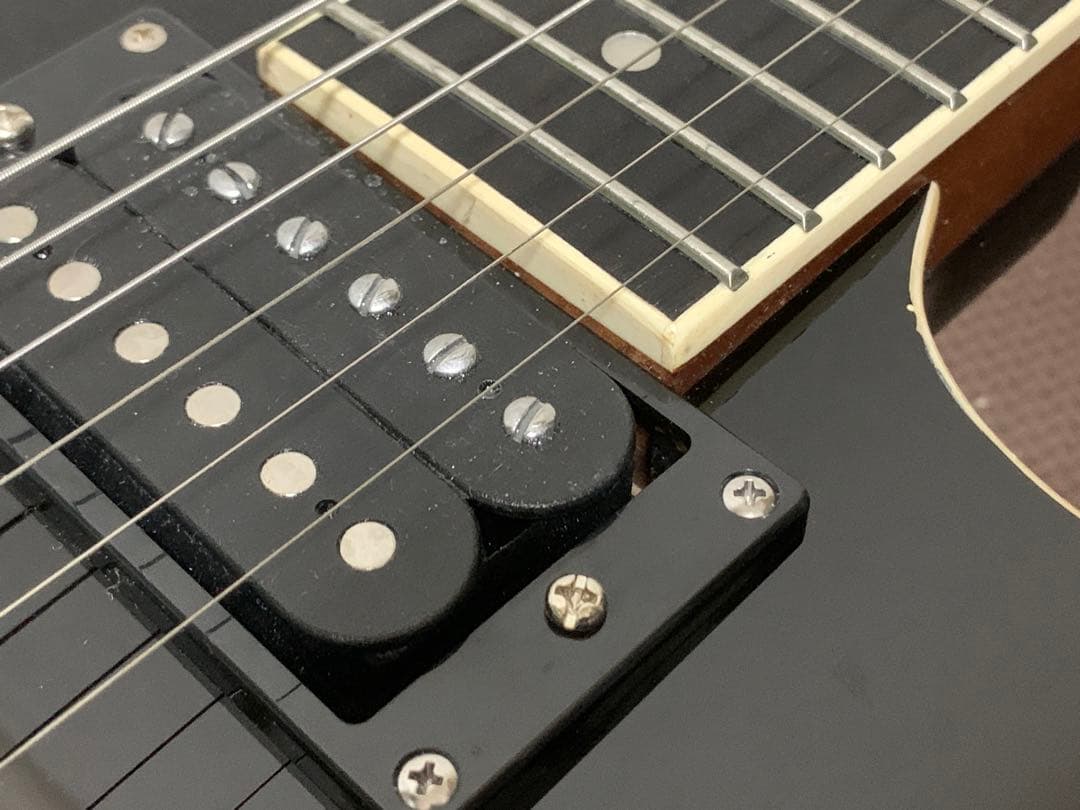 Donner エレキギター レスポール タイプ DL-124 黒 美品 2