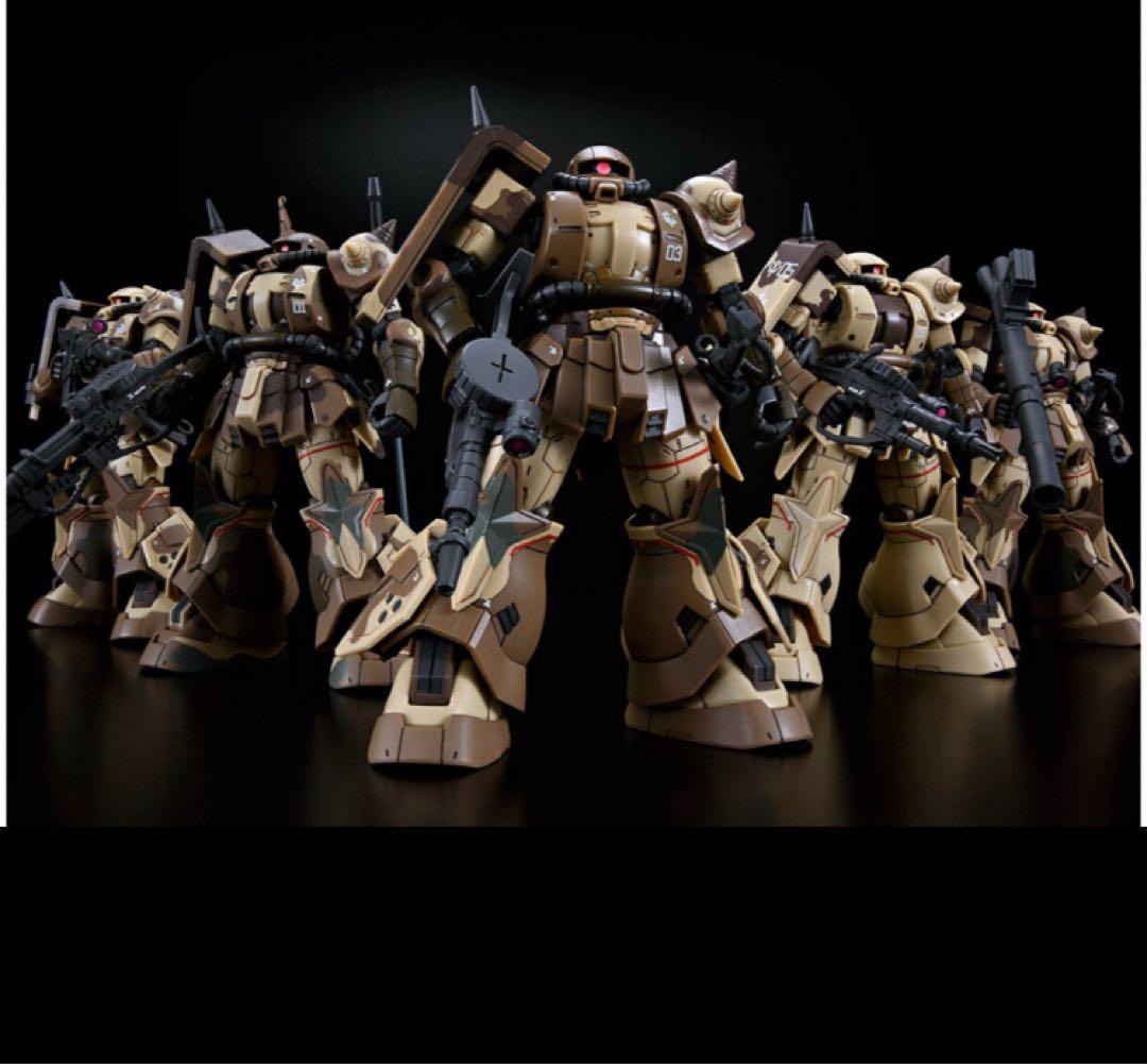 ククルスドアン HG 高機動型ザクⅡ サザンクロス隊5機セット