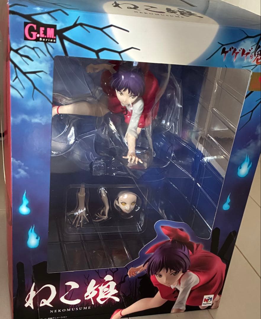 メガハウス G.E.M. シリーズ　ゲゲゲの鬼太郎 ねこ娘 フィギュア