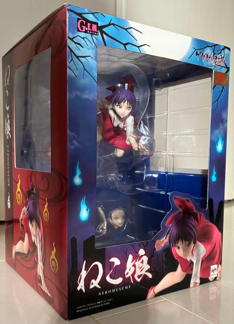 メガハウス G.E.M. シリーズ　ゲゲゲの鬼太郎 ねこ娘 フィギュア