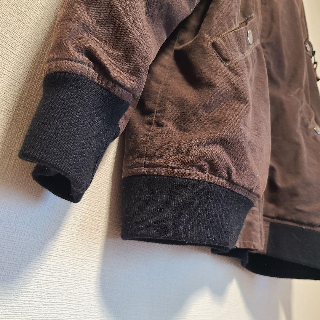 Resurrection ジップアップジャケット ヴィンテージ加工　XLサイズ