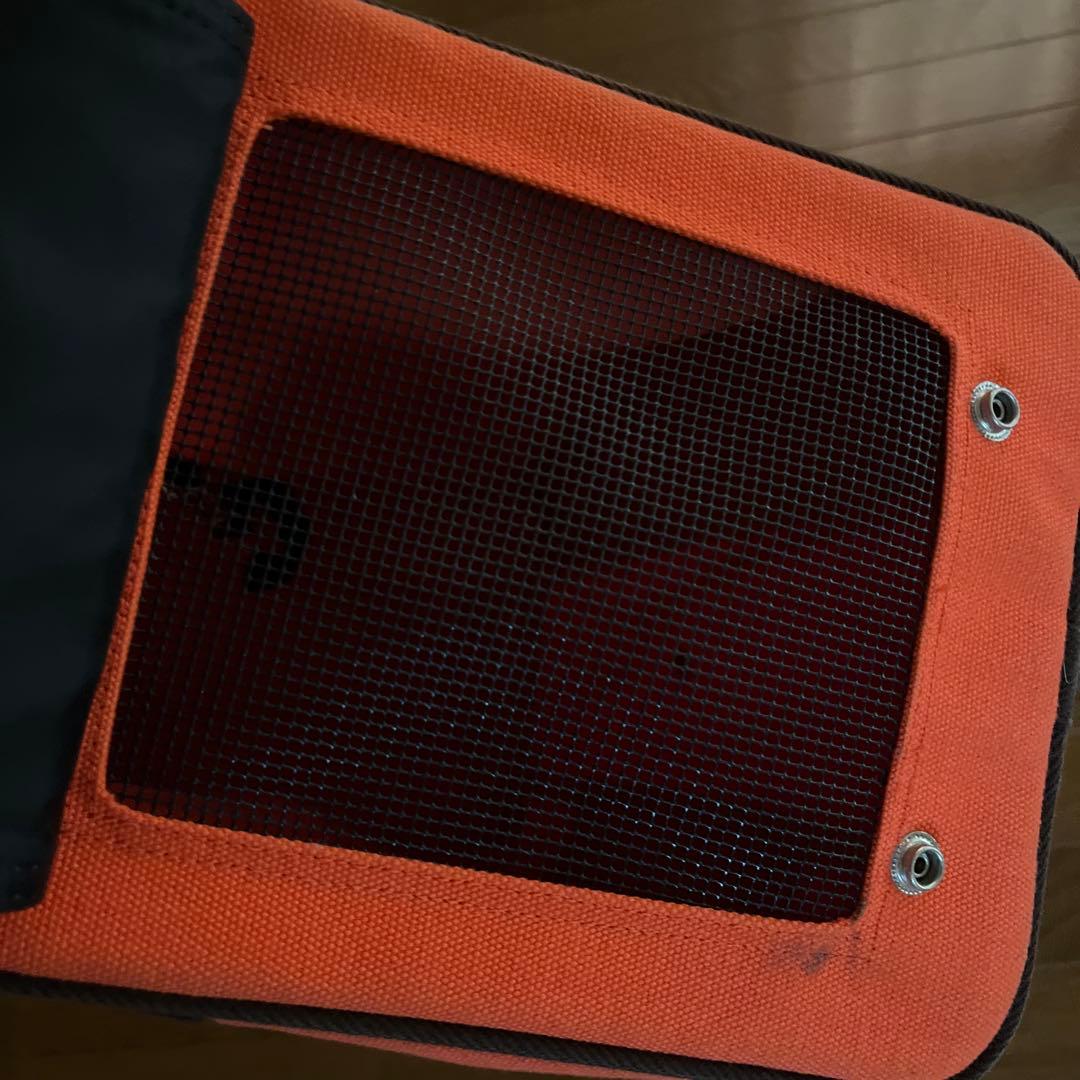 CASTELBAJAC キャリーバッグ オレンジ 犬用品 ペットキャリーバッグ