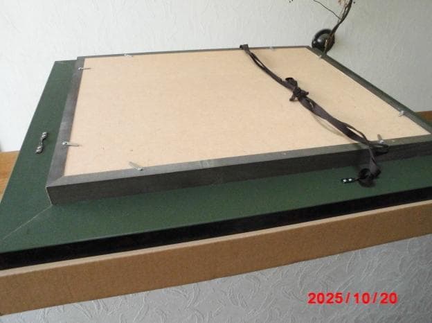 □ 木製デザイン額縁/F6号/E □