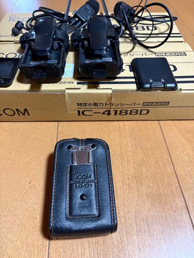 Icom IC-4188D 無線機 トランシーバー 2台セット
