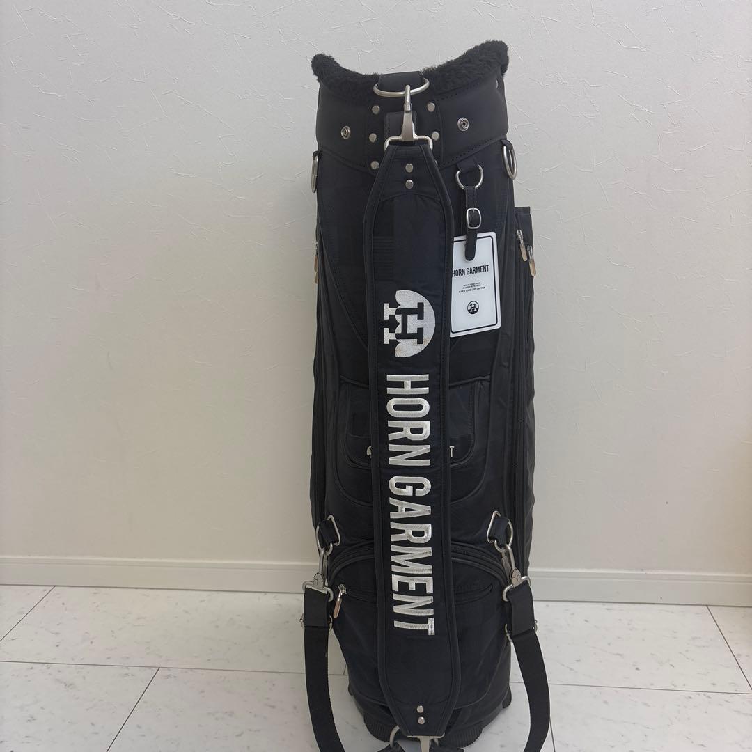 HORN GARMENT マークアンドロナ　ブラック キャディバッグ