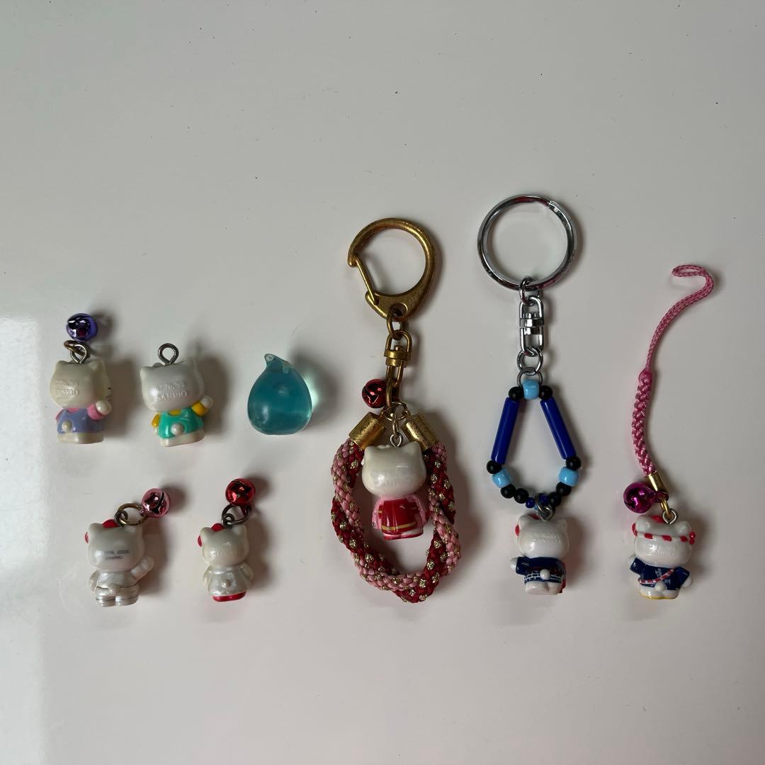 ★節分セール！2026/2/3 24:00まで！【キティちゃん】根付／キーホルダ