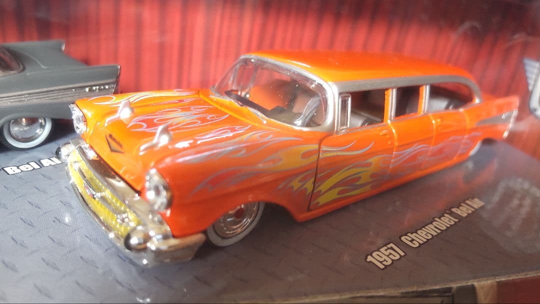 M2machines 1957 Chevrolet Bel Air 3台セット