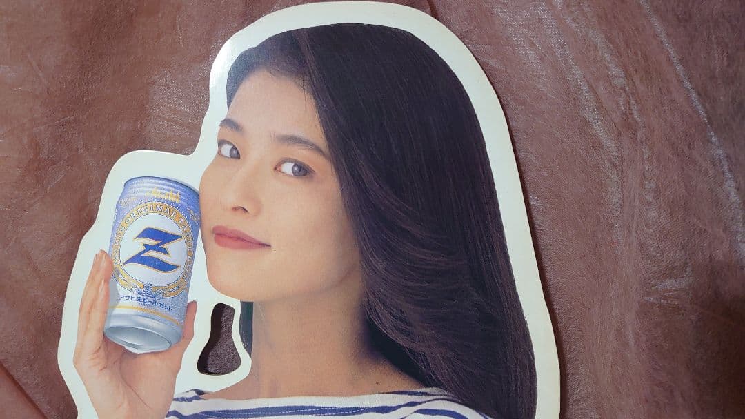 森高千里 等身大パネル アサヒビール