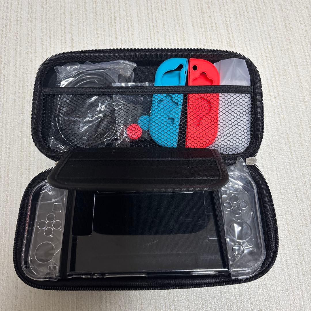 Nintendo Switch 本体　ネオンブルー　ネオンレッド 専用ケース付