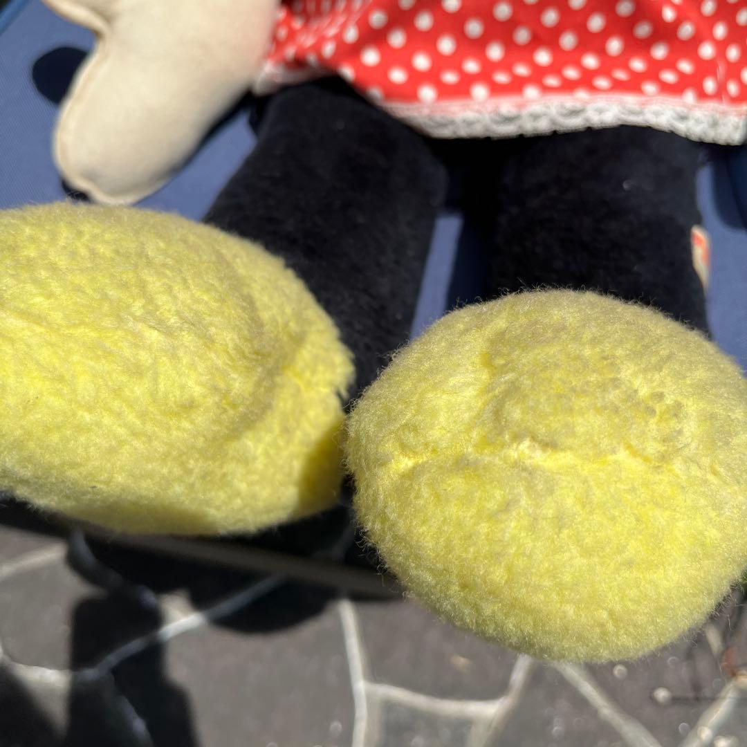 レトロ ミッキーマウス　ミニーマウス BIG ぬいぐるみ　3体セット USA