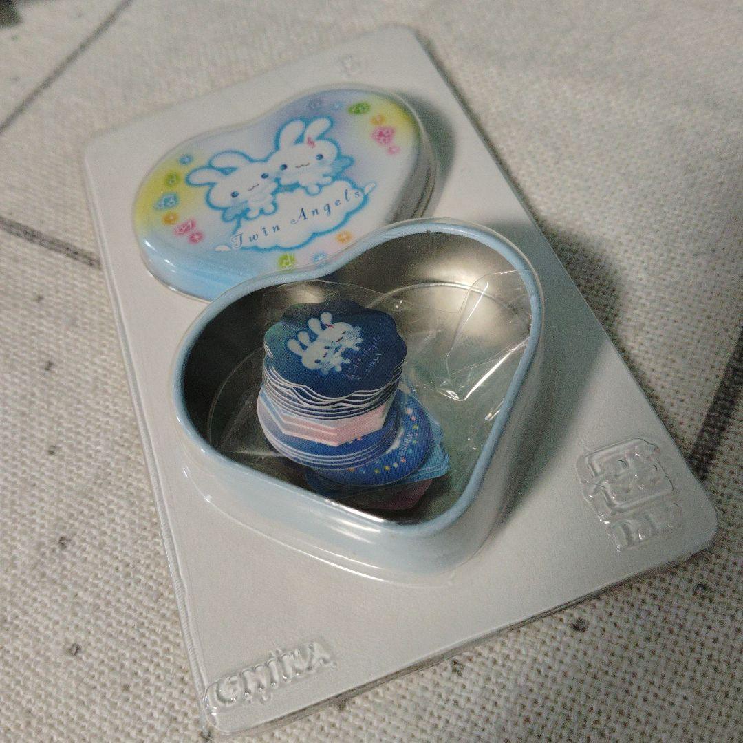 Twin Angels 　缶 シールメイト　フレークシール　ツインエンジェル