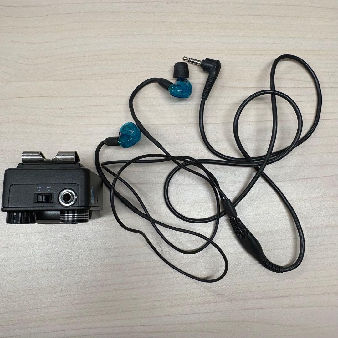 XVIVE U4 ワイヤレスシステム SHURE SE215イヤフォン付き