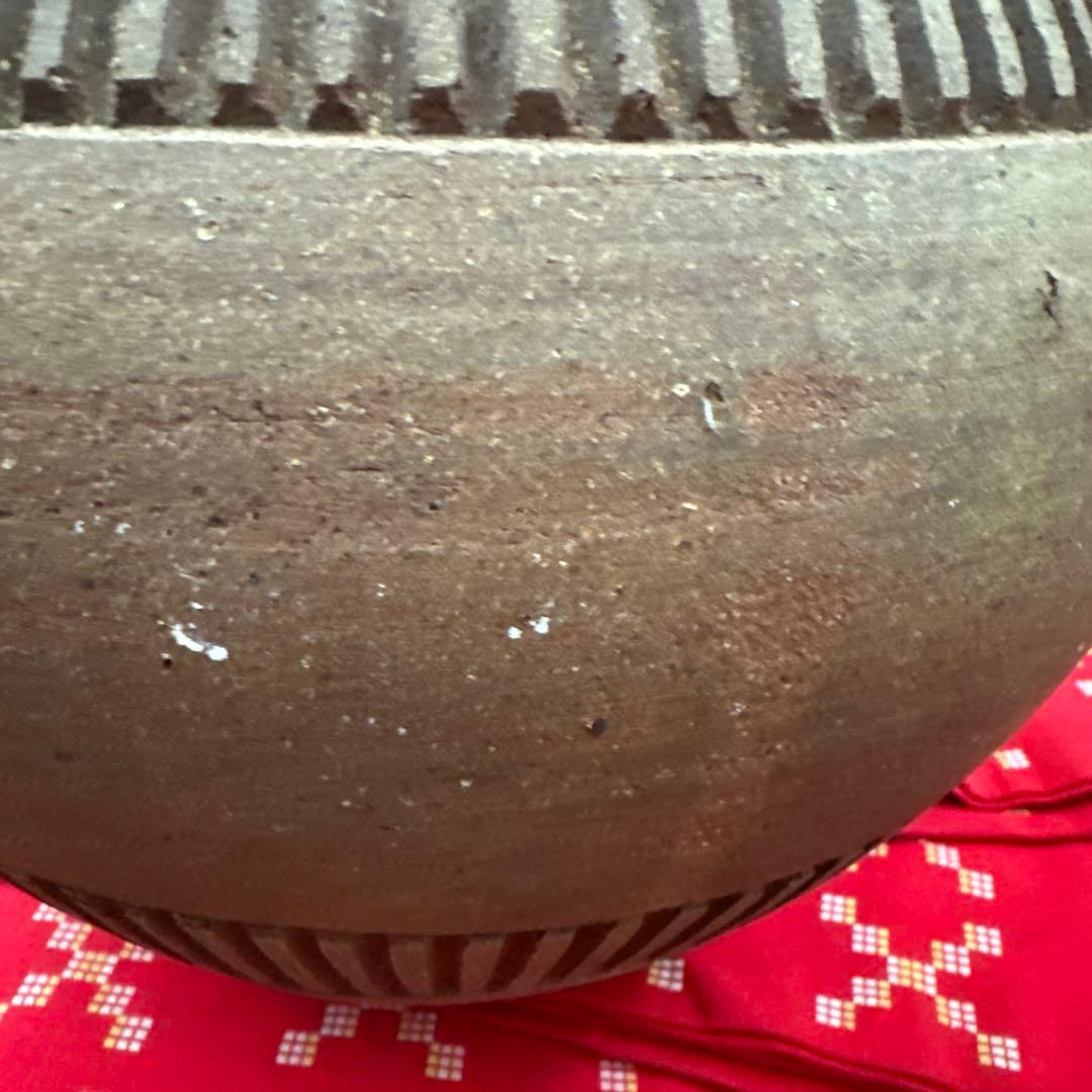 壺屋焼.素焼き.大壺
