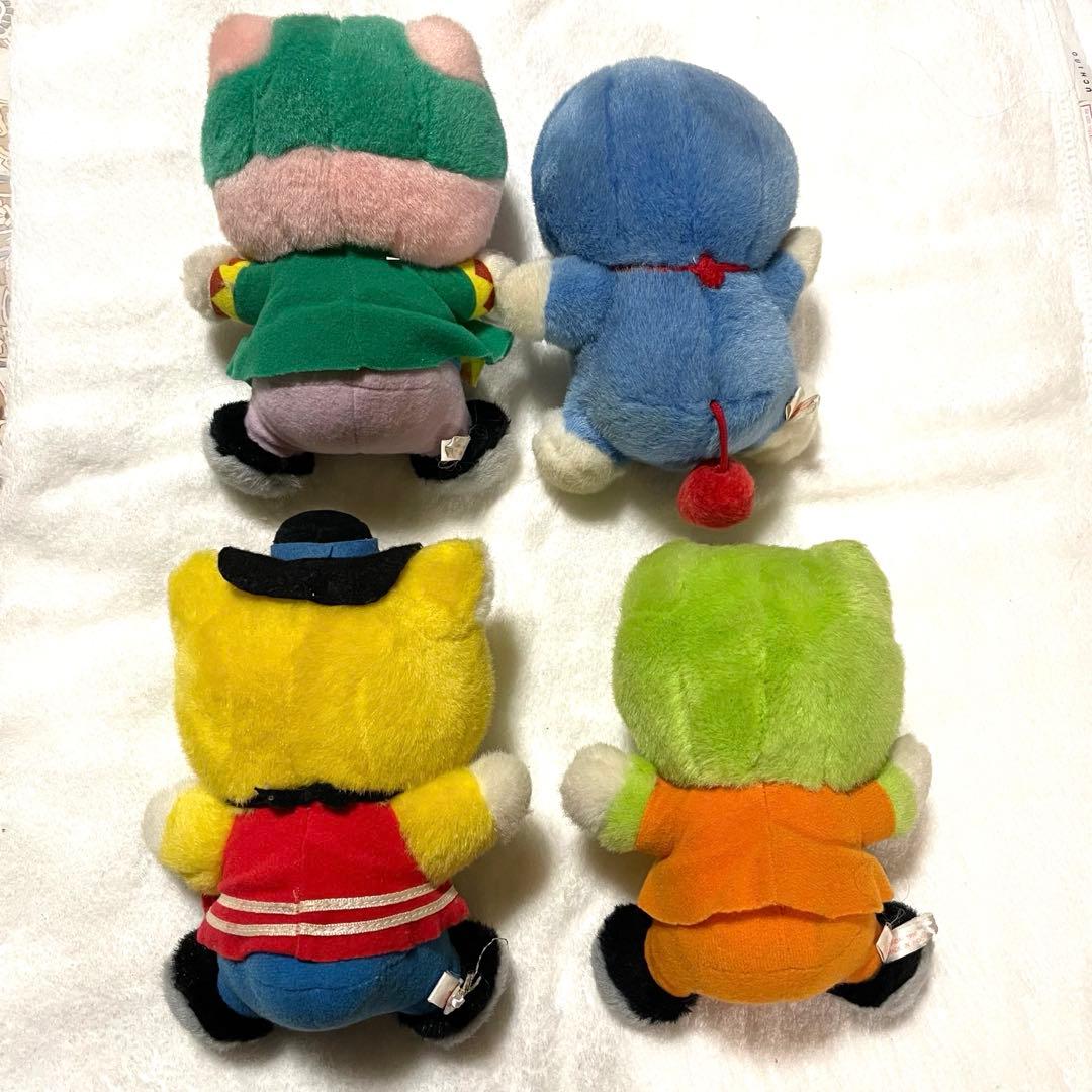 ドラえもんズぬいぐるみ4つドラザキッド、ドラリーニョ、ドラメッド三世、ドラえもん