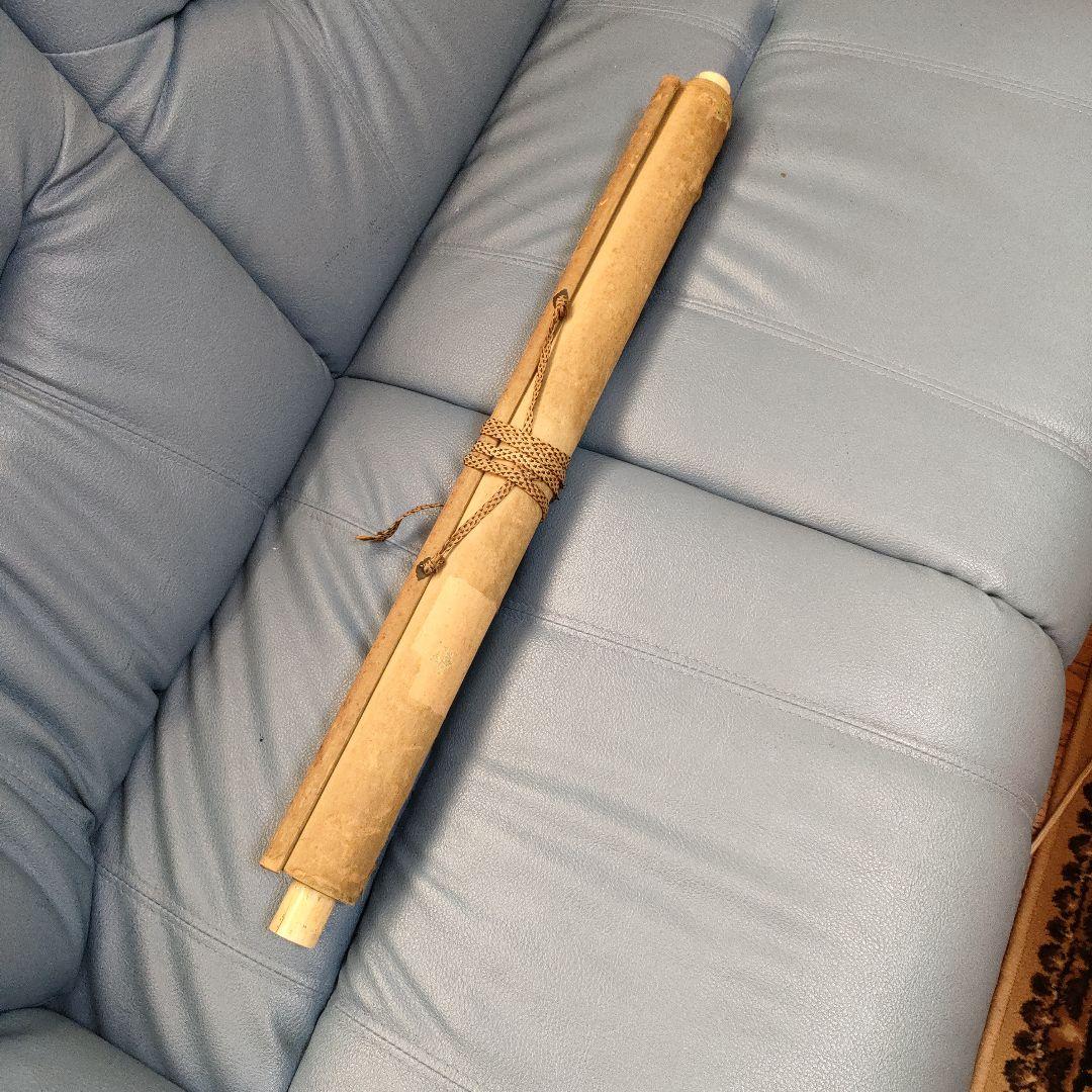 【１月特価】掛け軸　花　鳥　日本画　花鳥　絵の部分綺麗な状態です　印有り