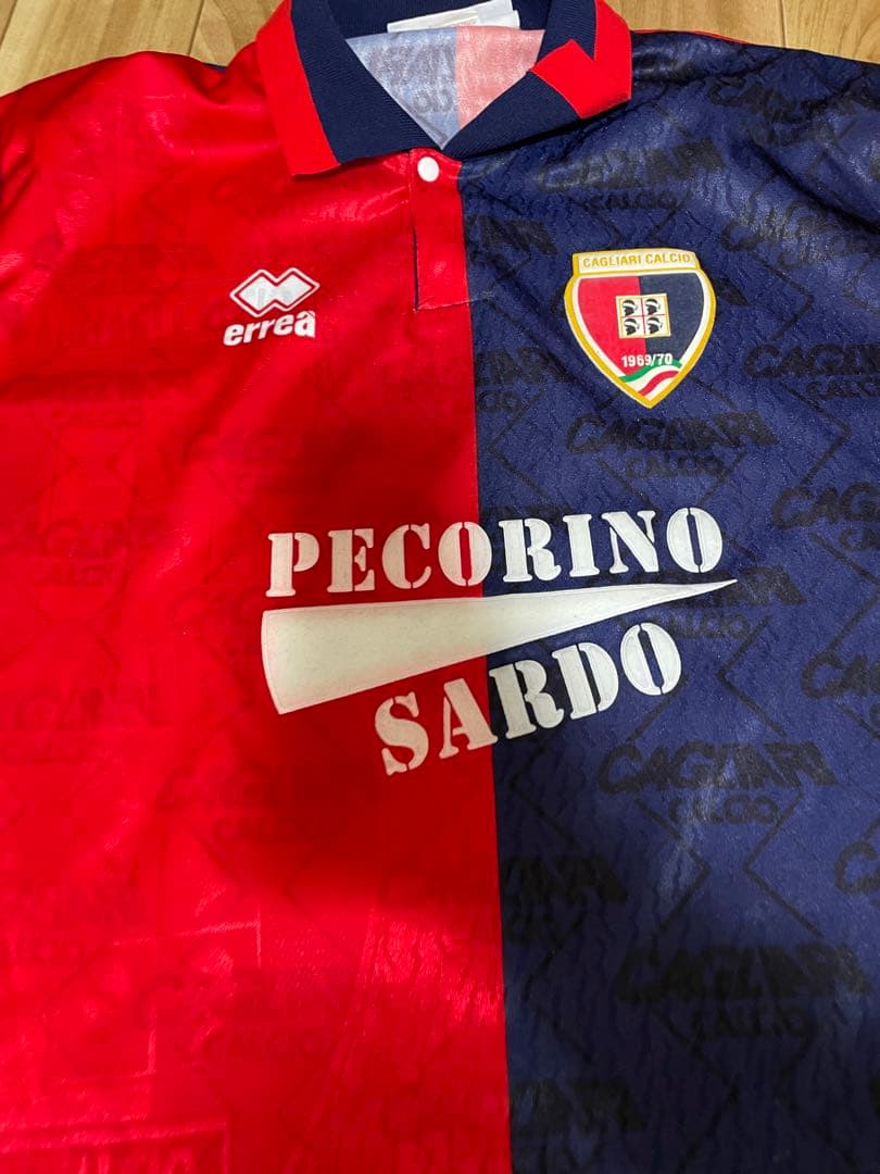 カリアリユニフォーム　94/95年　貴重ユニフォーム　アッレグリ