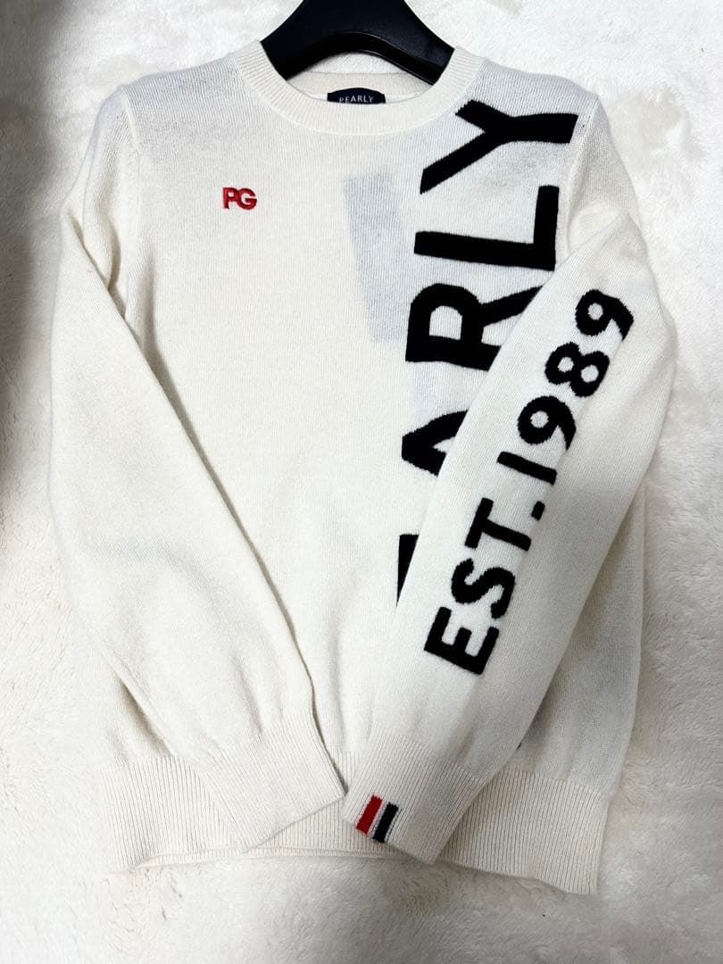 パーリーゲイツ　ランバンスポール　ブリーフィング　カシミヤ　ニット