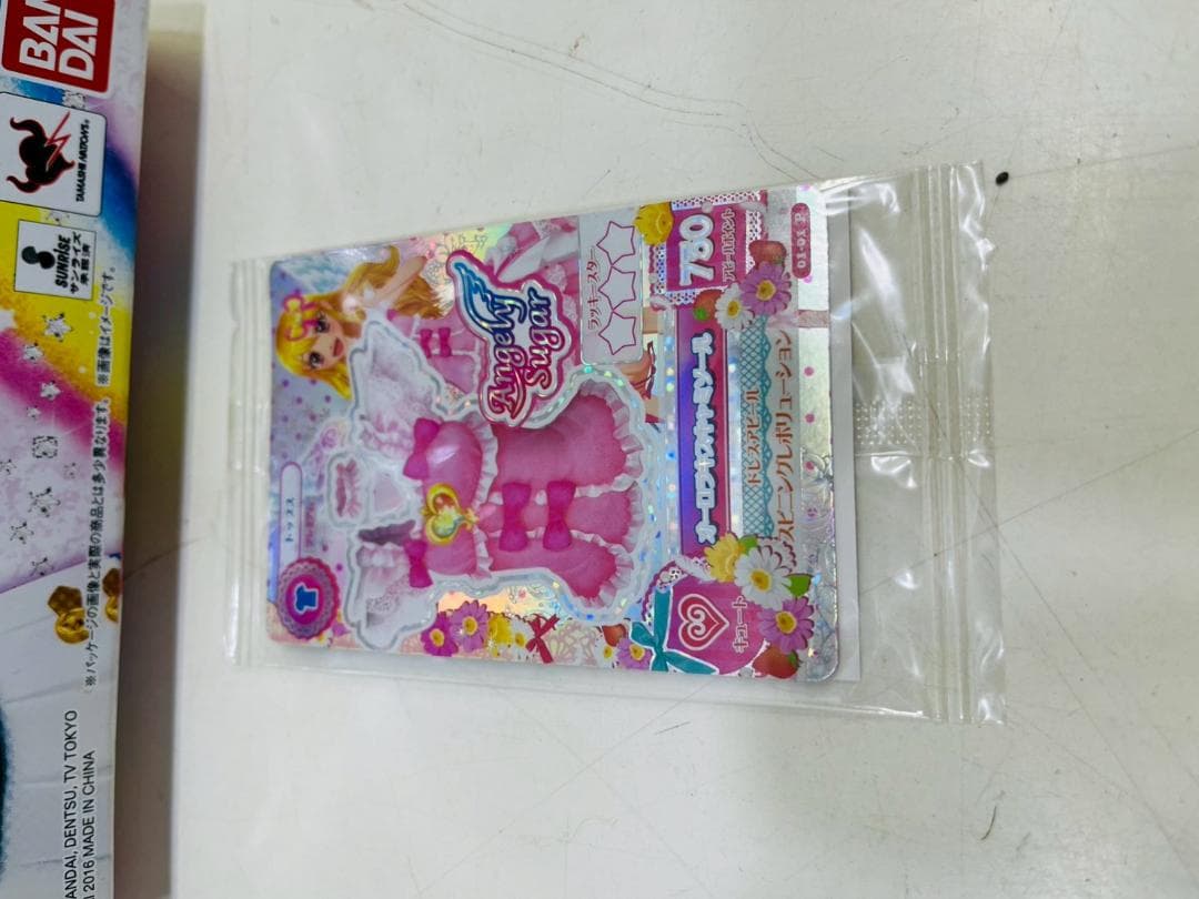 219Z アイカツ! 星宮いちご キュアロゼッタ フィギュア 2体+カードおまけ