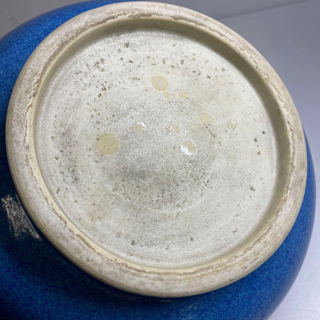 中国清時代　呂均窯大鉢　口径20.5㎝　東Y7-0228☆2Fタルサ
