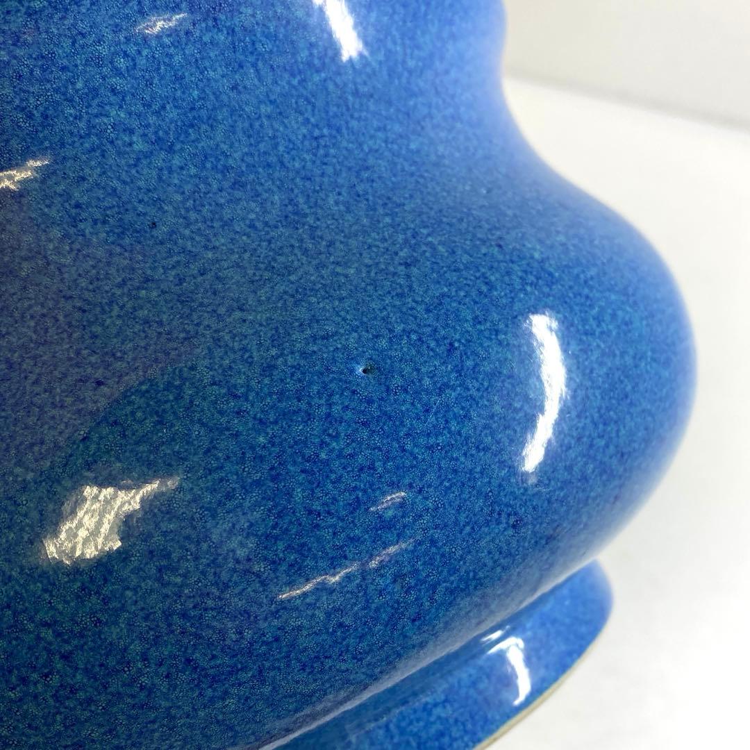 中国清時代　呂均窯大鉢　口径20.5㎝　東Y7-0228☆2Fタルサ